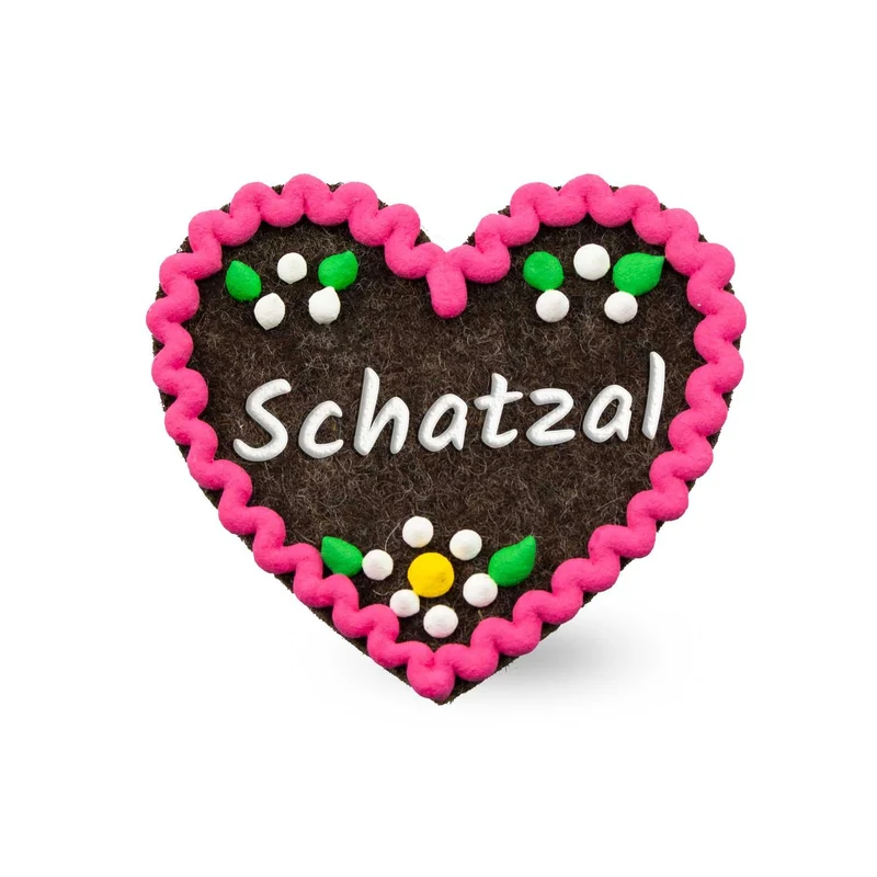 Filzherz-Anstecker "Schatzal"