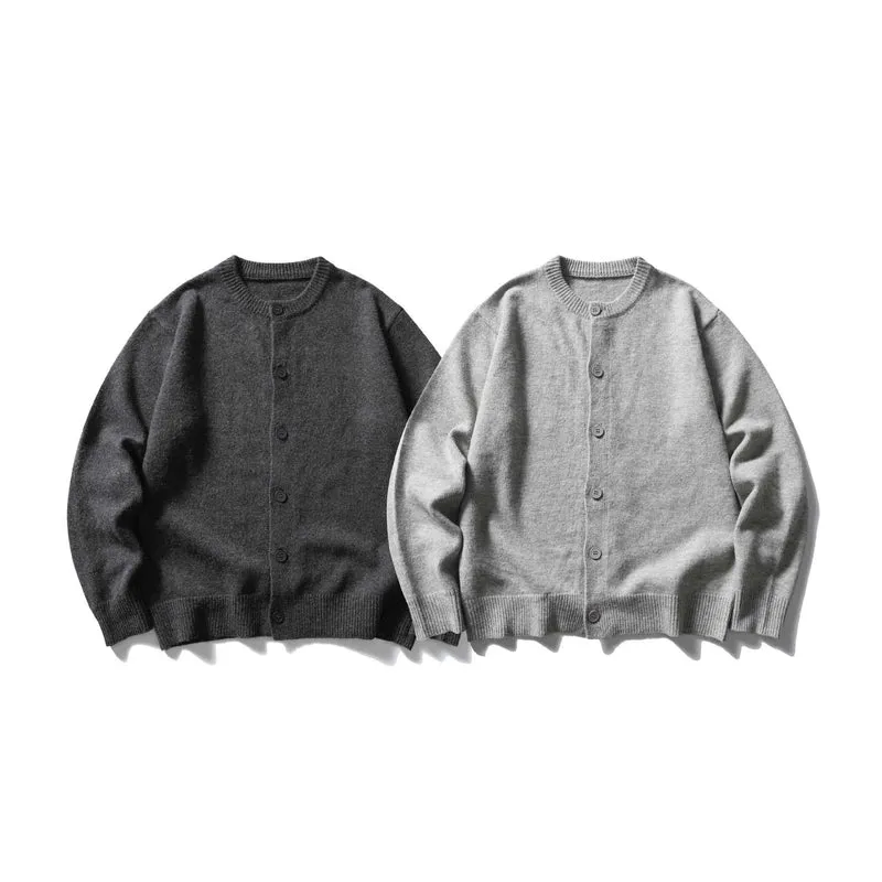 Damen Feinstrick-Cardigan mit Rundhalsausschnitt, durchgehender Knopfleiste und breiten Rippbündchen Nord Taschen