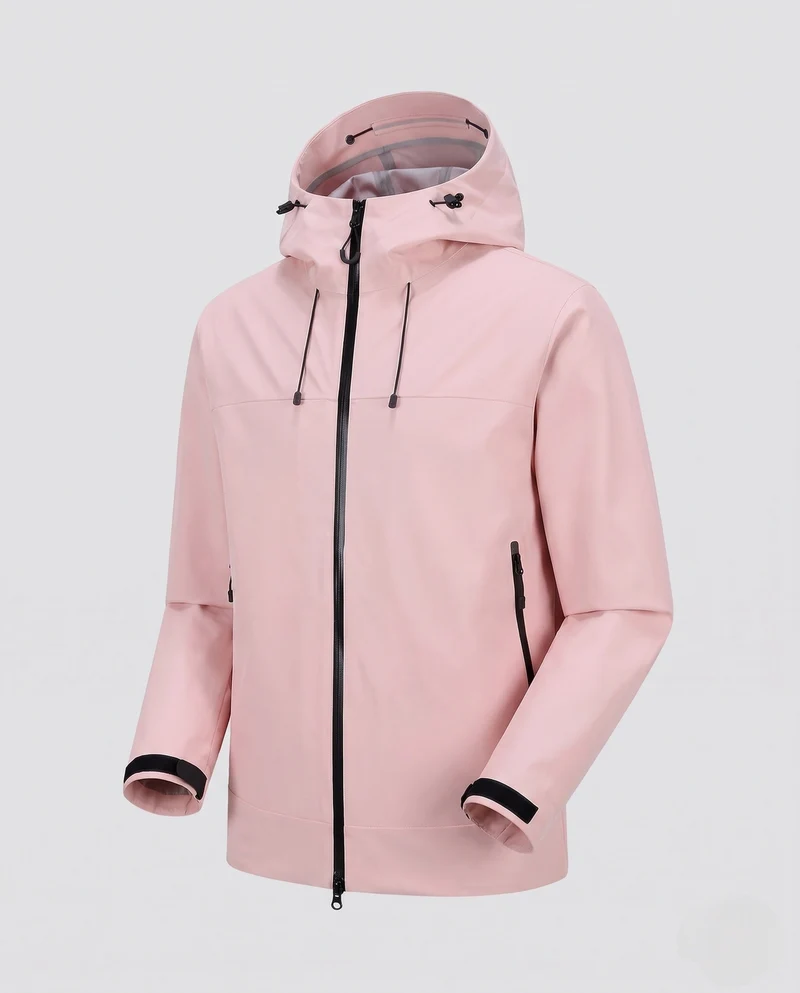 Herren Wasser- und winddichte Outdoorjacke Nord Taschen