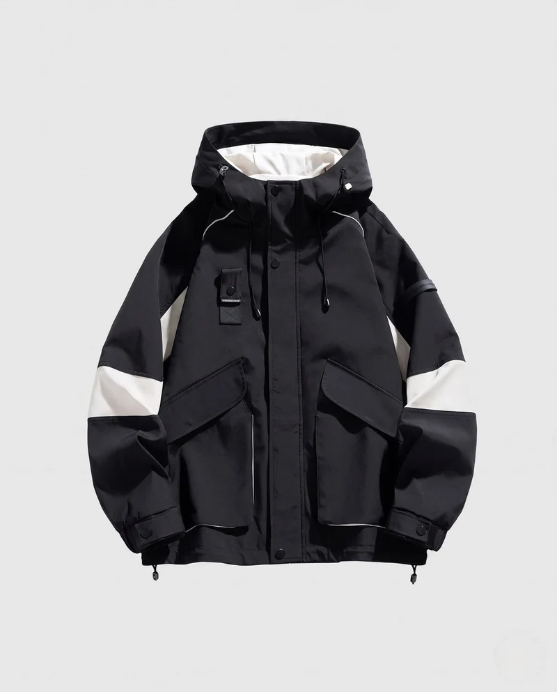 Herren wasserabweisende Allwetterjacke Nord Taschen