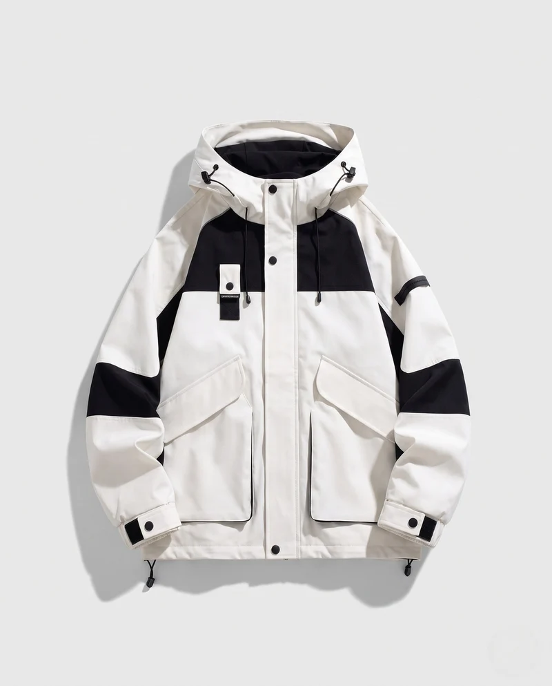 Herren wasserabweisende Allwetterjacke Nord Taschen