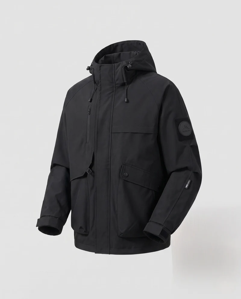 Herren Wasserabweisende Outdoor-Jacke Nord Taschen 1787796687