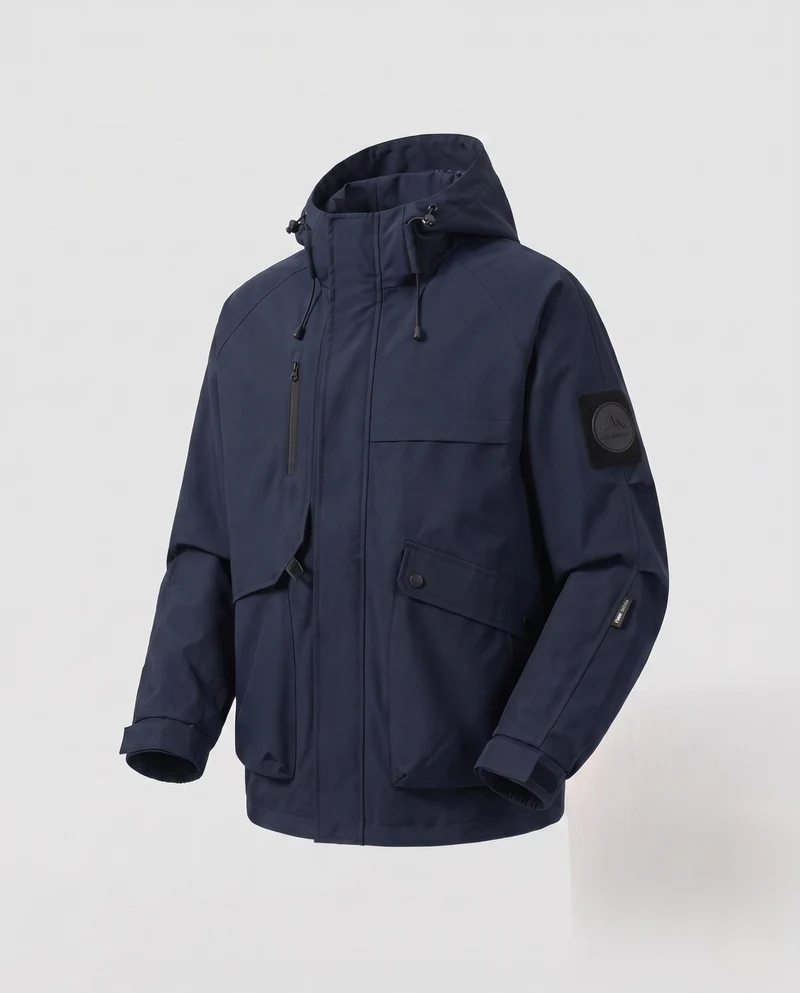 Herren Wasserabweisende Outdoor-Jacke Nord Taschen 1787796687
