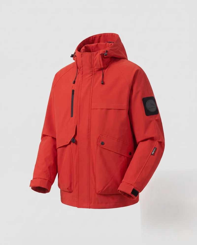 Herren Wasserabweisende Outdoor-Jacke Nord Taschen 1787796687