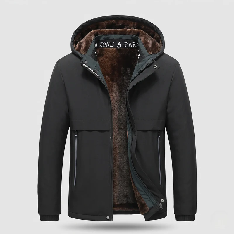 Herren Wasserabweisende Outdoor-Jacke Nord Taschen