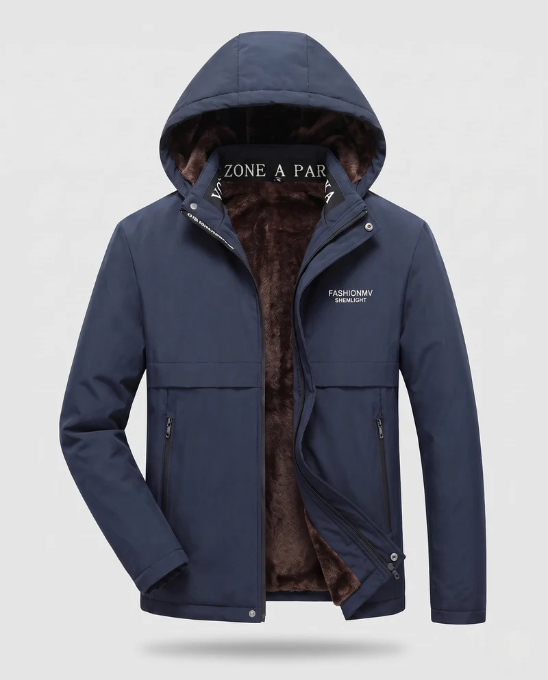 Herren Wasserabweisende Outdoor-Jacke Nord Taschen