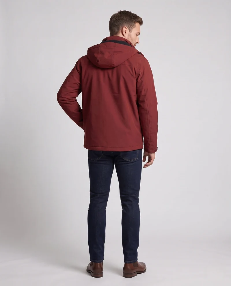 Herren Wasserabweisende und atmungsaktive Outdoorjacke Nord Taschen