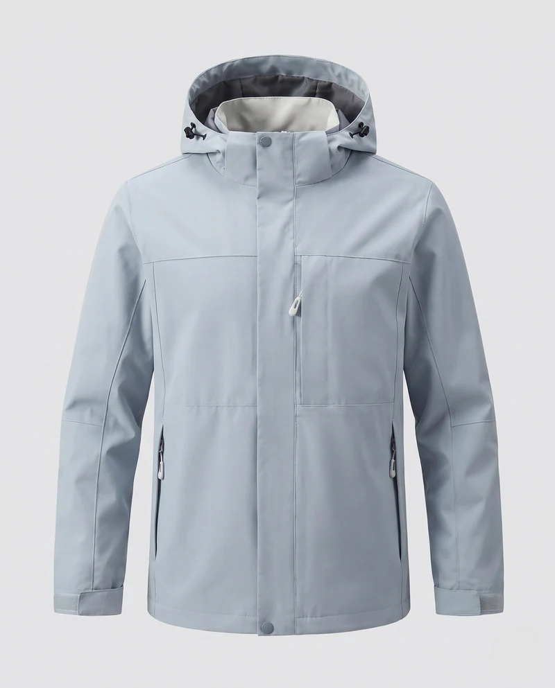 Herren Wasserabweisende und atmungsaktive Outdoorjacke Nord Taschen