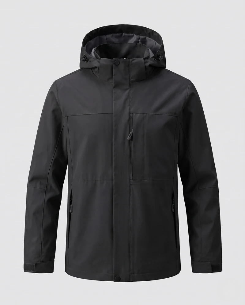 Herren Wasserabweisende und atmungsaktive Outdoorjacke Nord Taschen