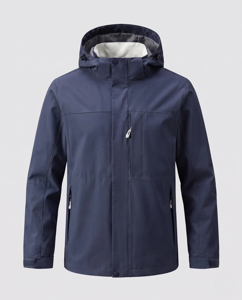 Herren Wasserabweisende und atmungsaktive Outdoorjacke Nord Taschen