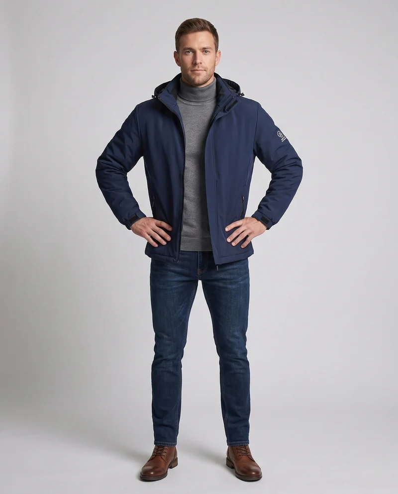 Herren Wasserdichte Funktionsjacke Nord Taschen 1787797519