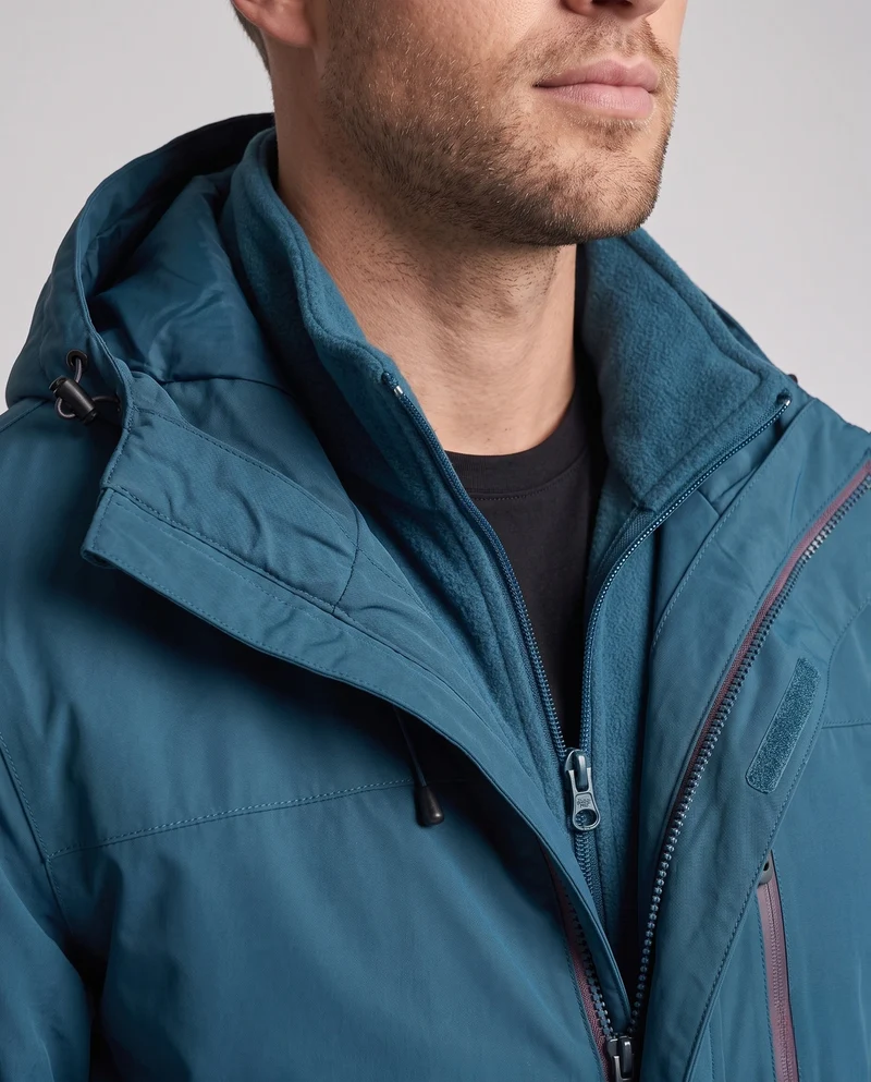 Herren Wasserdichte Funktionsjacke Nord Taschen
