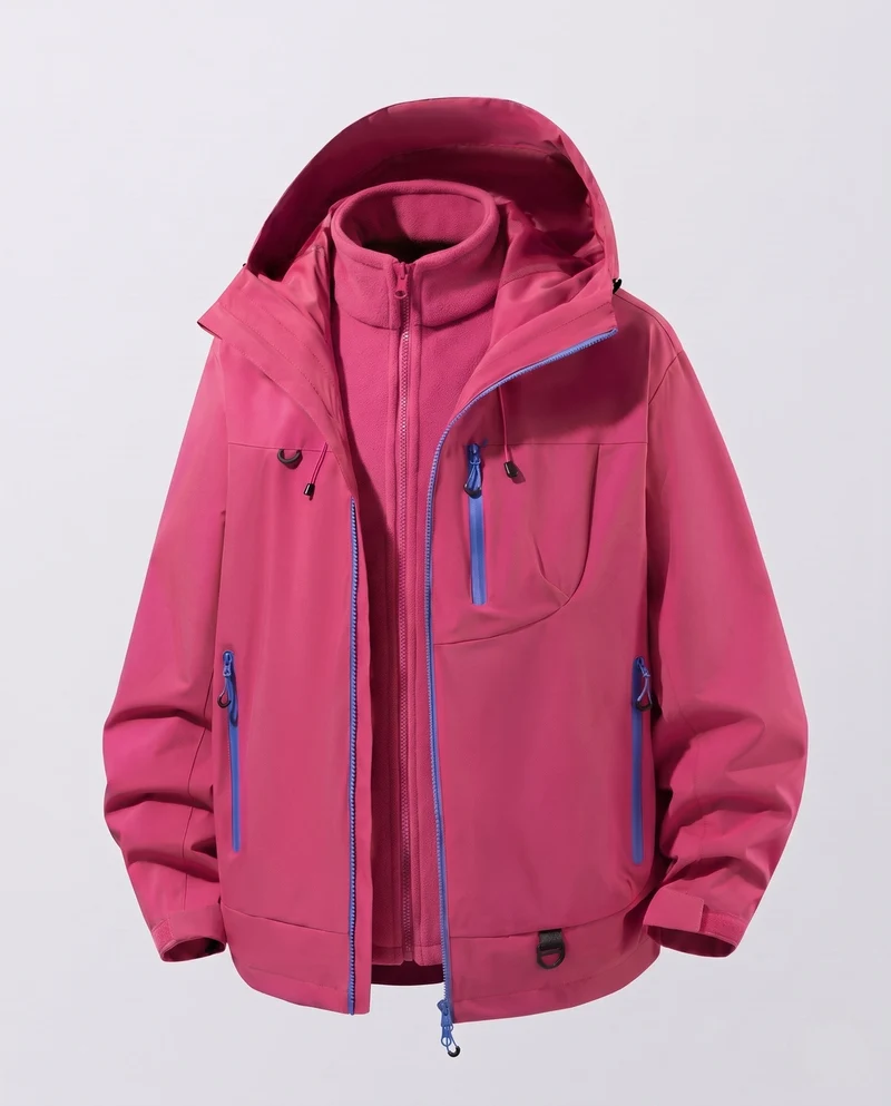 Herren Wasserdichte Funktionsjacke Nord Taschen