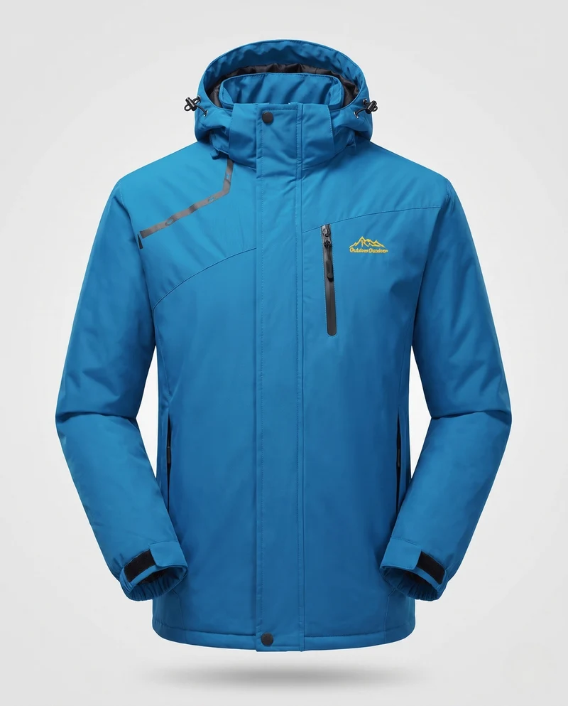 Herren wasserfeste Funktionsjacke Nord Taschen