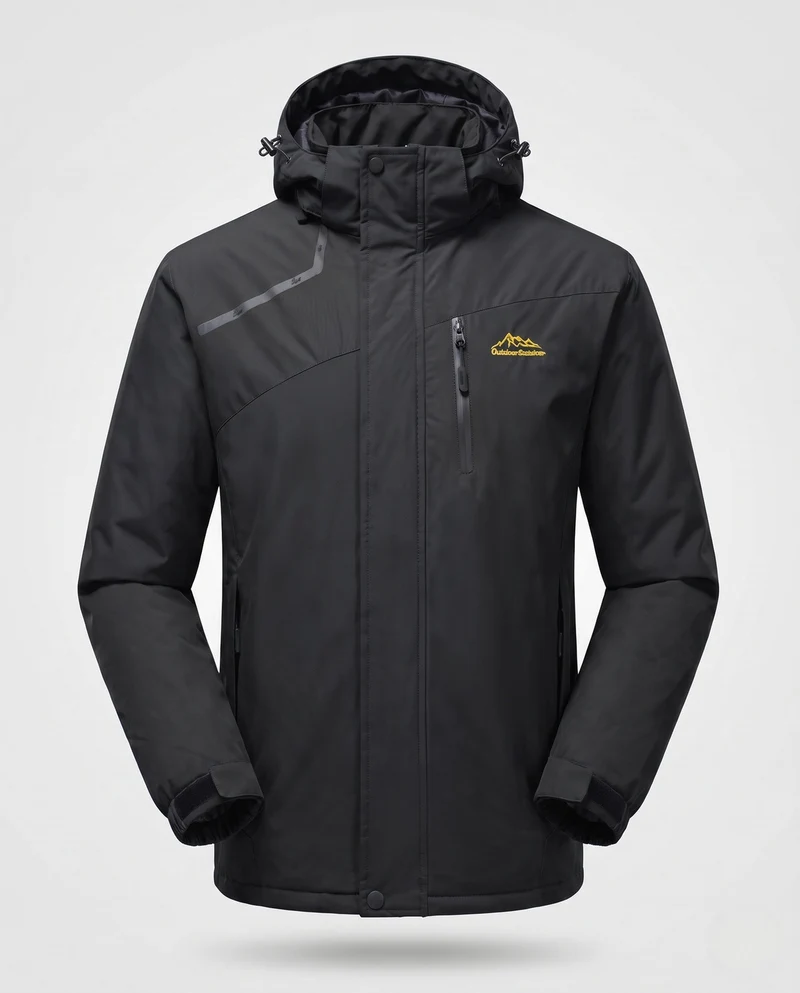 Herren wasserfeste Funktionsjacke Nord Taschen