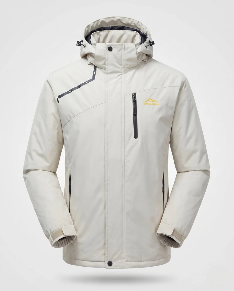 Herren wasserfeste Funktionsjacke Nord Taschen