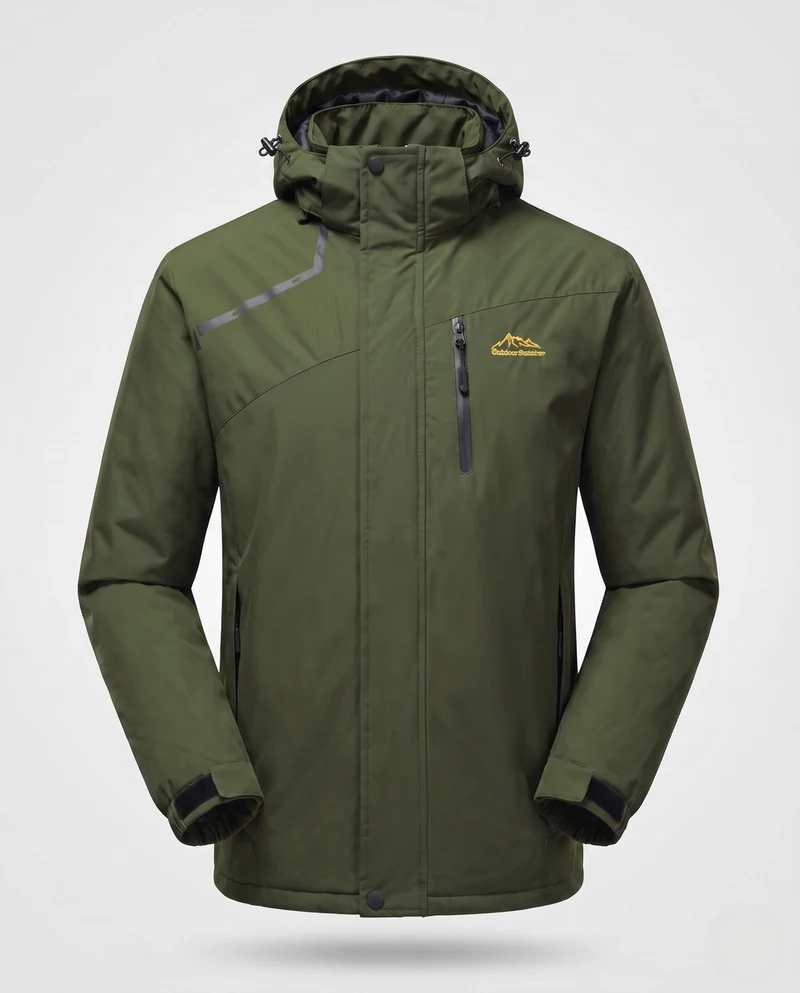 Herren wasserfeste Funktionsjacke Nord Taschen