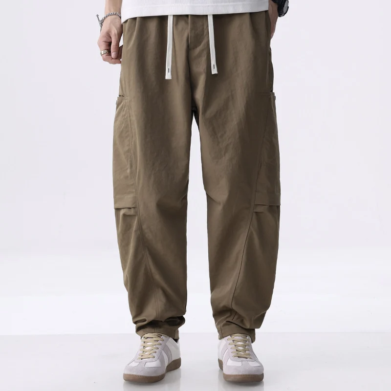 Herren Cargo-Jogginghose mit Kordelzug, elastischem Saum und seitlichen Utility‑Taschen Nord Taschen