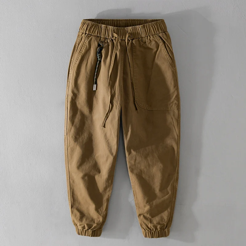 Herren Cargo-Joggerhose mit elastischem Bund und Bündchen Nord Taschen