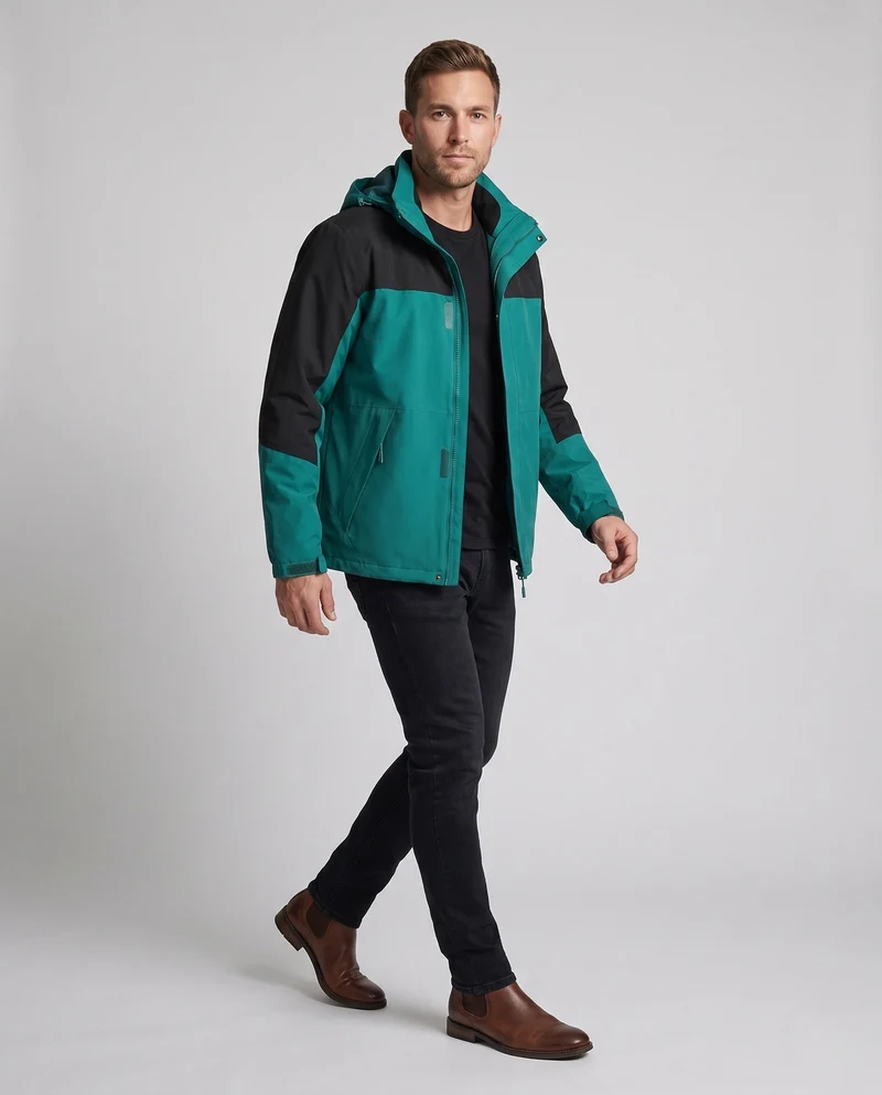 Herren wasserfeste Funktionsjacke Nord Taschen