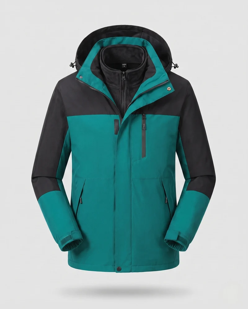 Herren wasserfeste Funktionsjacke Nord Taschen
