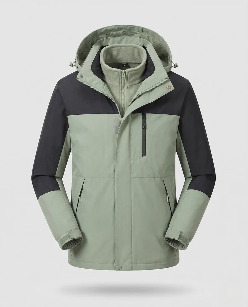 Herren wasserfeste Funktionsjacke Nord Taschen