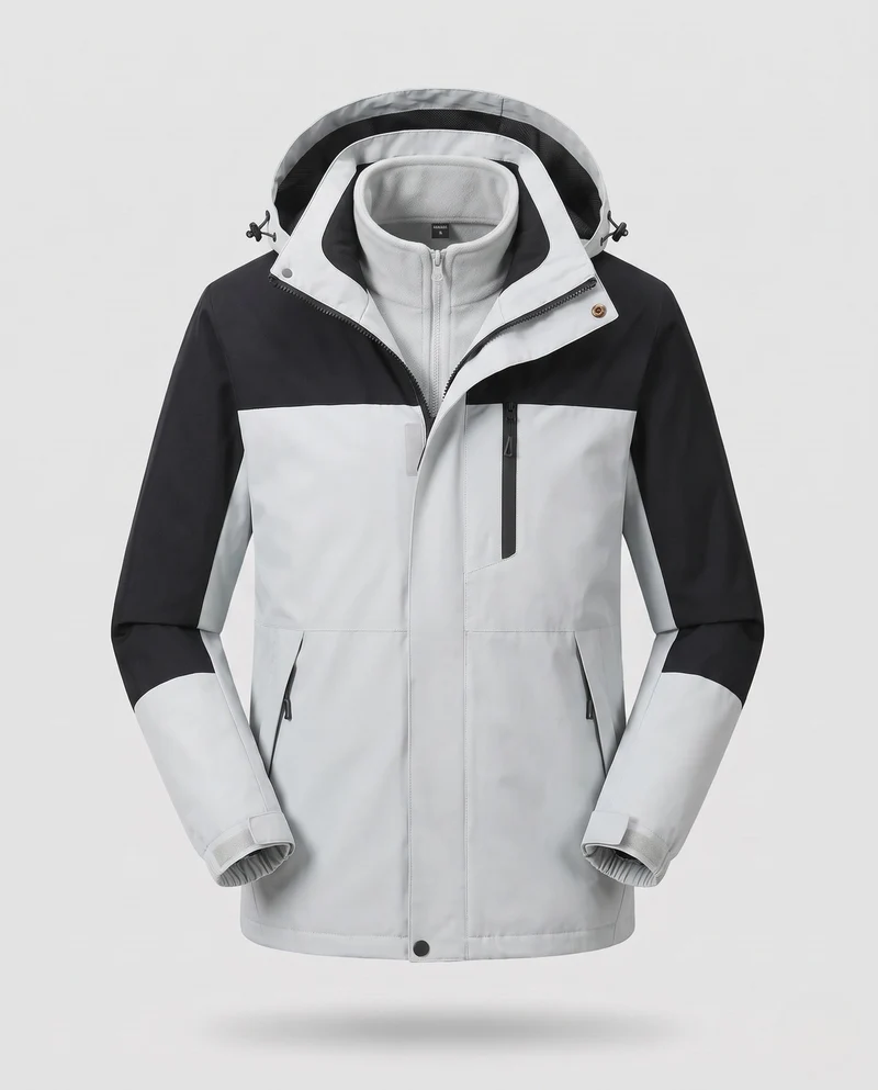 Herren wasserfeste Funktionsjacke Nord Taschen