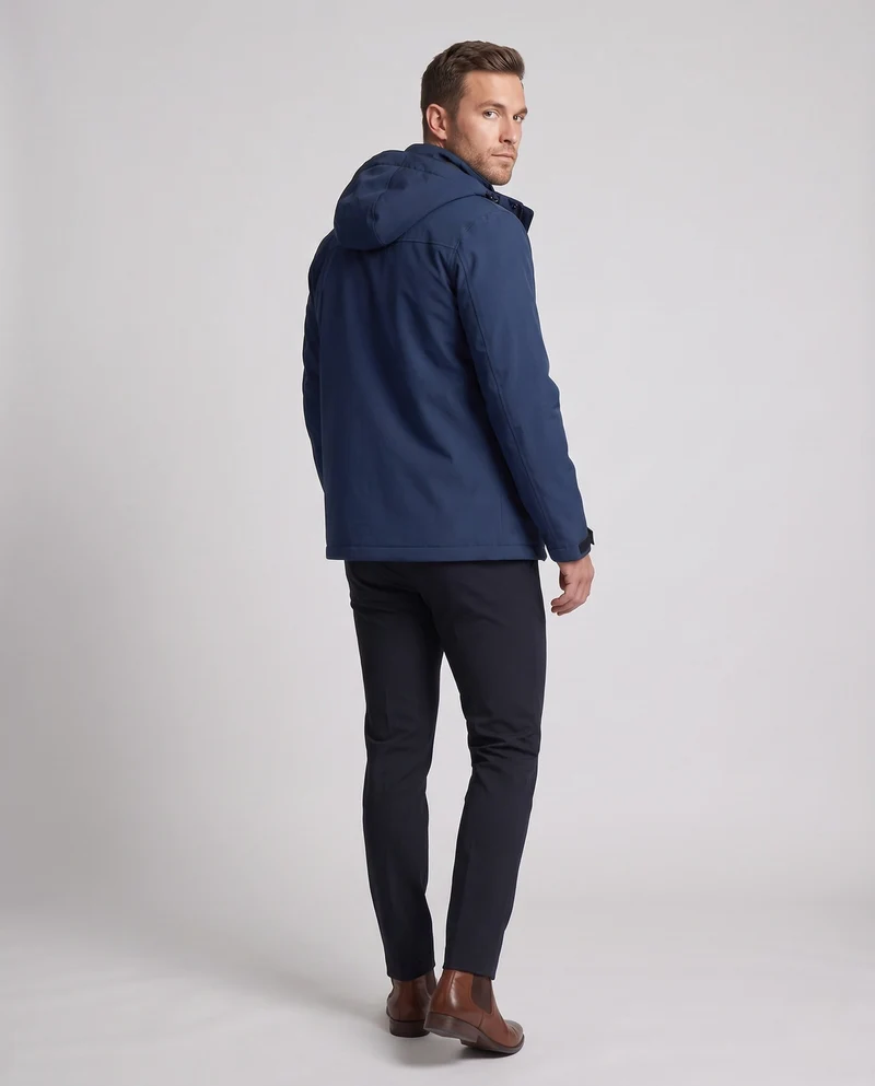 Herren Wetterfeste Funktionsjacke Nord Taschen