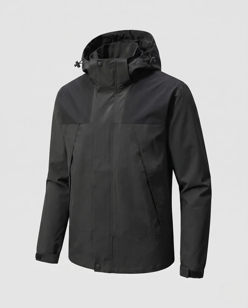 Herren Wetterfeste Hybridjacke Nord Taschen