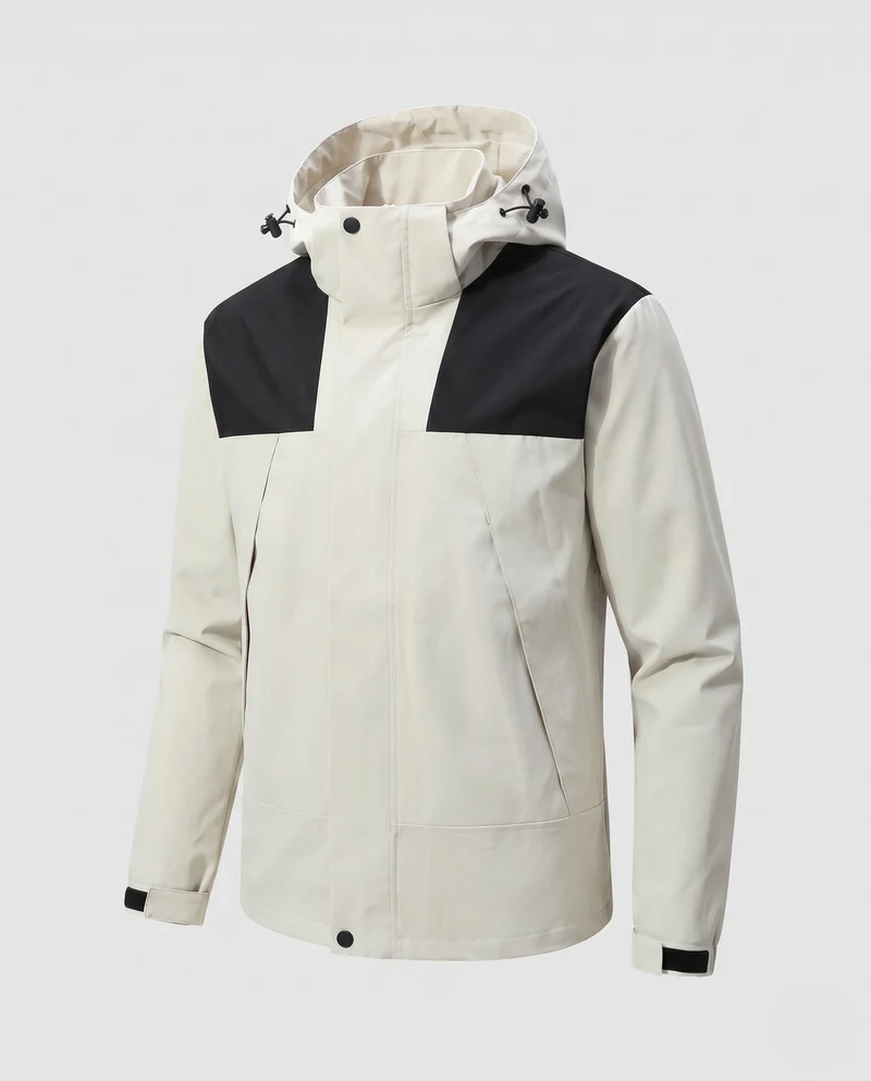 Herren Wetterfeste Hybridjacke Nord Taschen