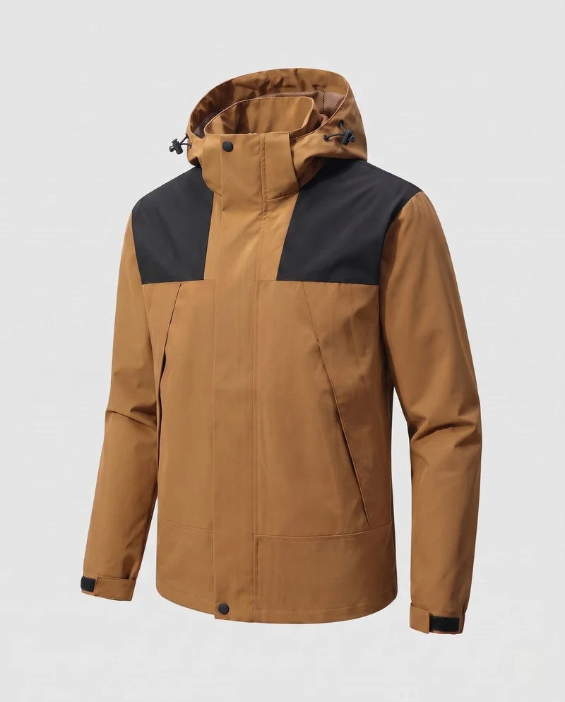 Herren Wetterfeste Hybridjacke Nord Taschen