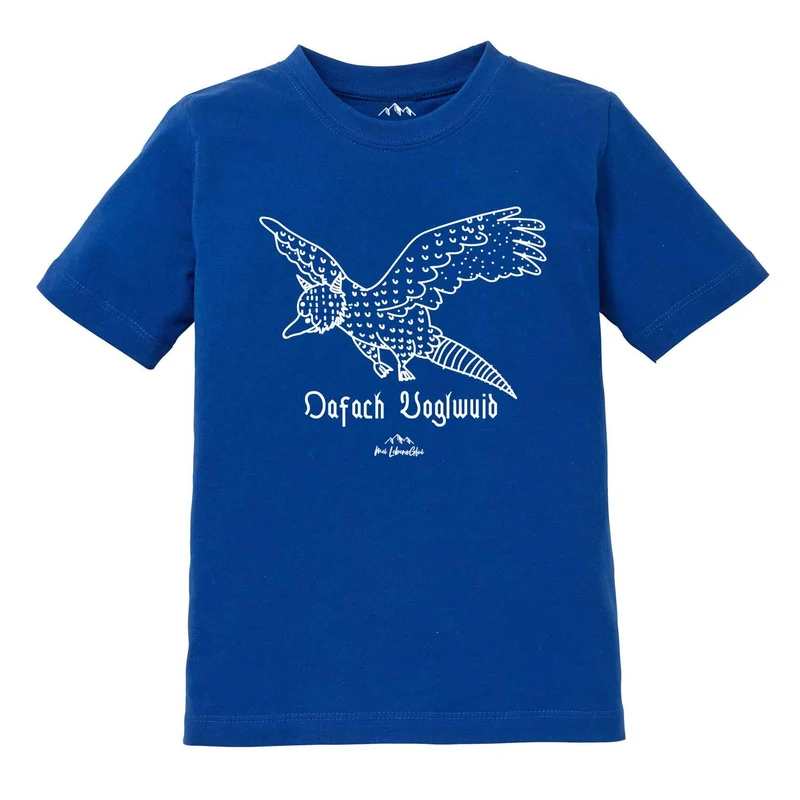Kinder T-Shirt Wolpertinger "Oafach Voglwuid"