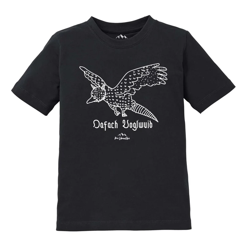 Kinder T-Shirt Wolpertinger "Oafach Voglwuid"