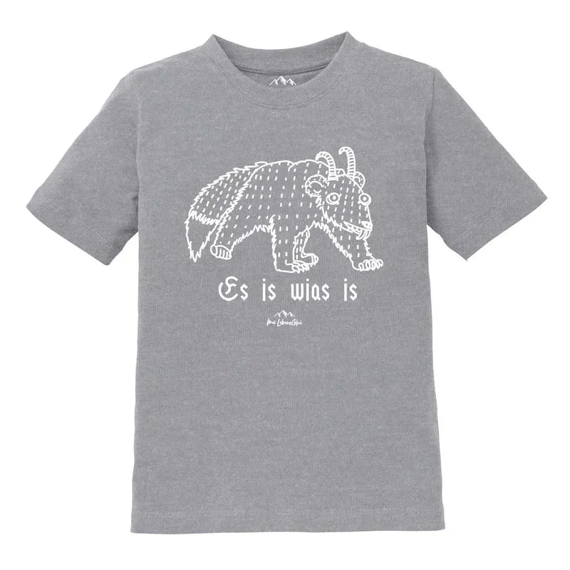 Kinder T-Shirt Wolpertinger "Es is wias is"