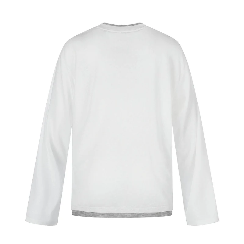 Damen Langarmshirt mit illustrativem Pferde‑Print und Lagenoptik Nord Taschen