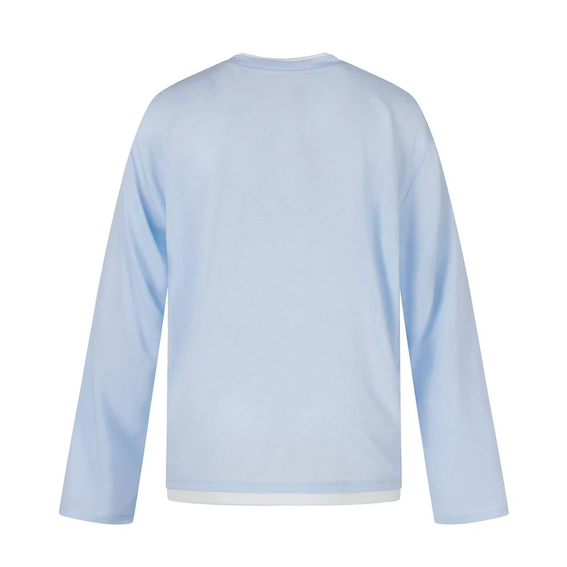 Damen Langarmshirt mit illustrativem Pferde‑Print und Lagenoptik Nord Taschen