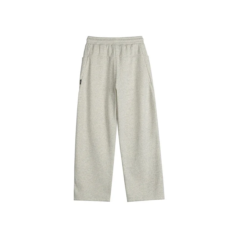 Damen Weite Culotte-Jogginghose mit elastischem Bund, Tunnelzug und dekorativen Kontrastnähten Nord Taschen