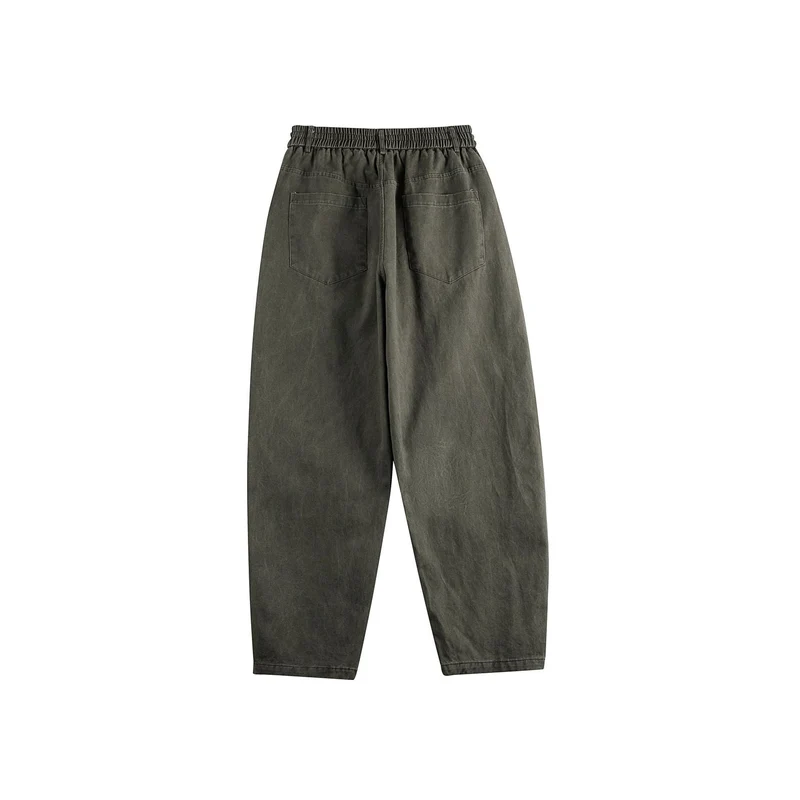 Damen Relaxed-Fit Workwear-Hose mit hoher Leibhöhe und aufgesetzten Taschen Nord Taschen