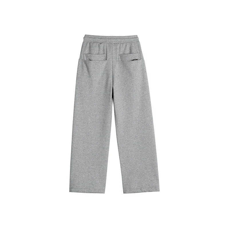 Damen Sweathose mit weitem Bein, elastischem Bund und Tunnelzug Nord Taschen