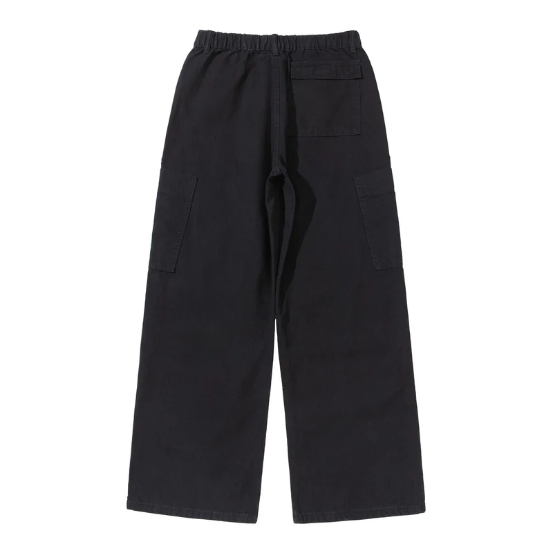 Damen Weite High‑Waist Cargo‑Hose mit aufgesetzten Taschen und verstärkten Kniepartien Nord Taschen