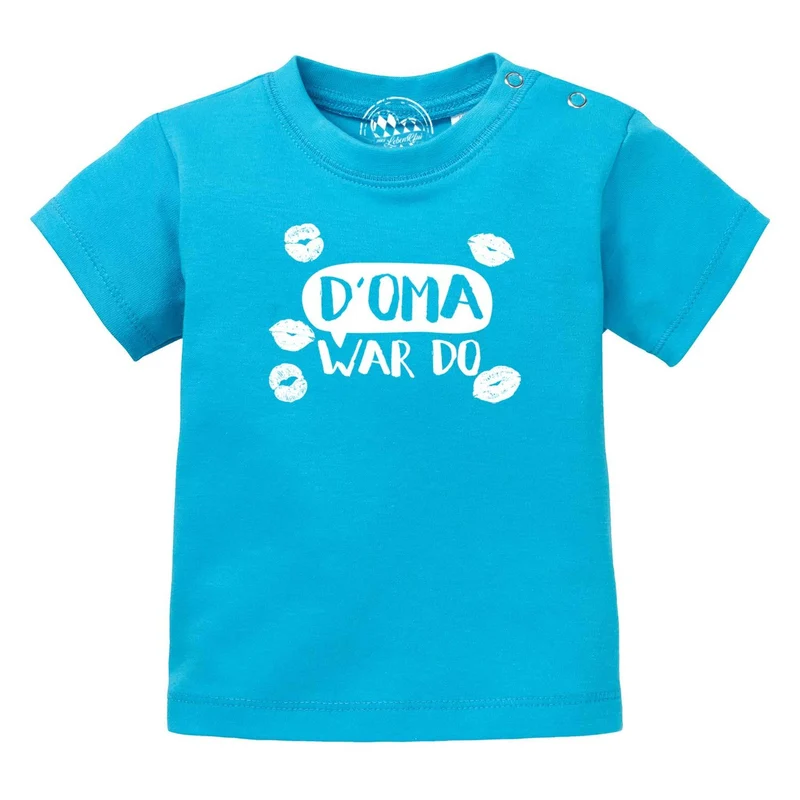 Baby T-Shirt "D' Oma war do…"