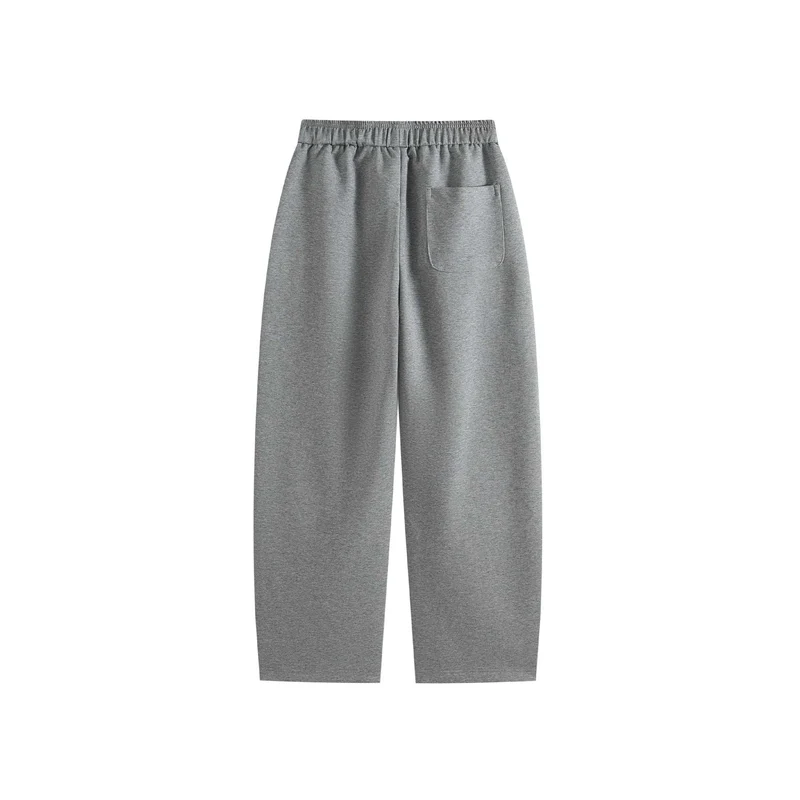 Damen Weite Jogginghose aus Baumwollmischung mit elastischem Kordelbund Nord Taschen
