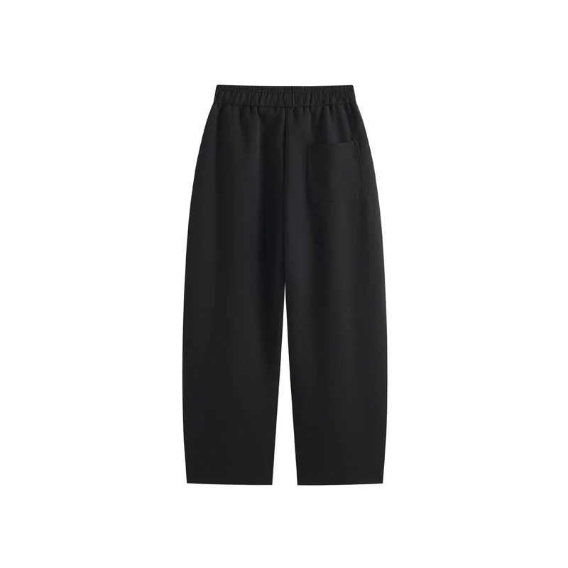Damen Weite Jogginghose aus Baumwollmischung mit elastischem Kordelbund Nord Taschen