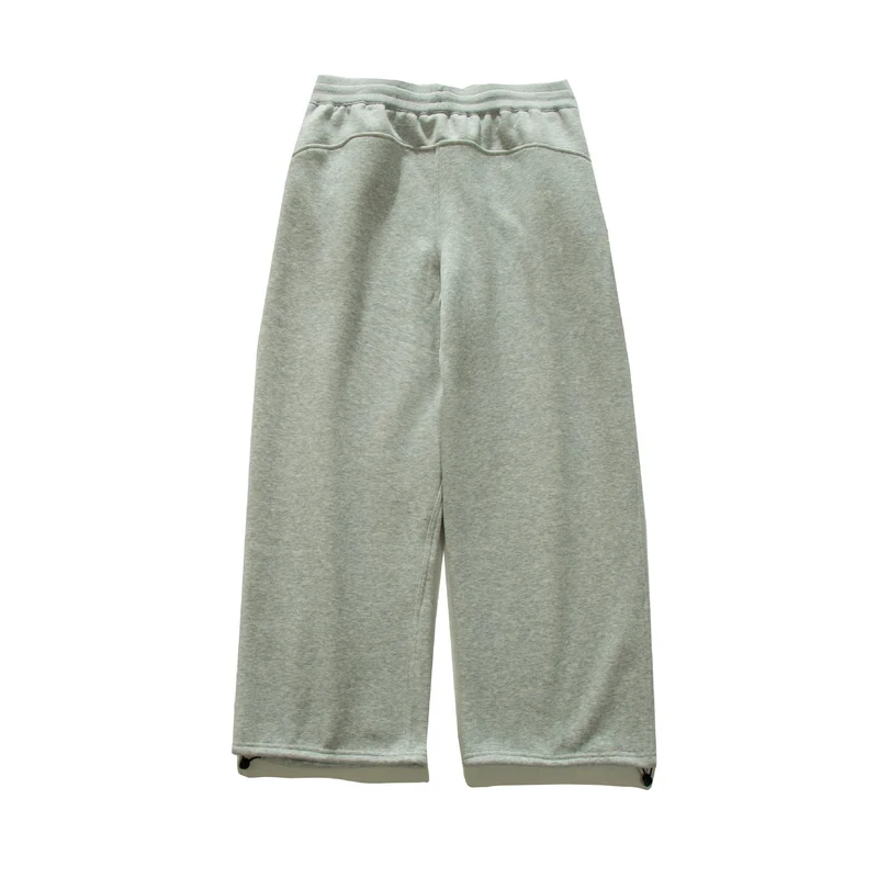 Damen Weite Sweat-Culotte mit Kordelzug, Ziernähten und verstellbarem Saum Nord Taschen