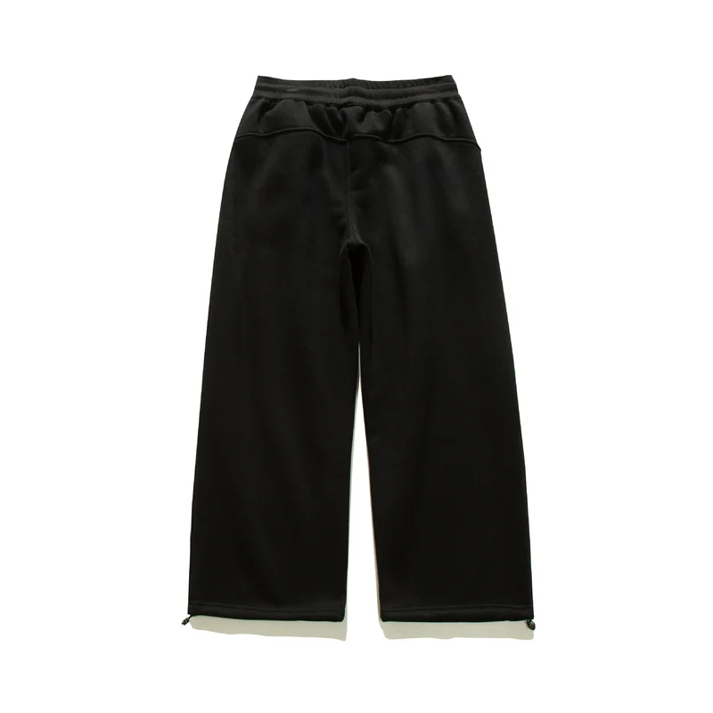 Damen Weite Sweat-Culotte mit Kordelzug, Ziernähten und verstellbarem Saum Nord Taschen