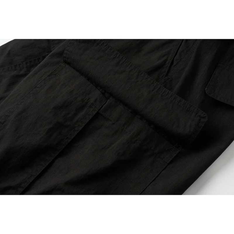 Damen Weite Cargo-Culotte mit elastischem Tunnelzugbund und aufgesetzten Klappentaschen Nord Taschen