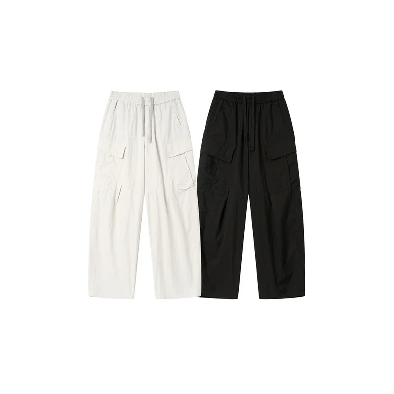 Damen Weite Cargo-Culotte mit elastischem Tunnelzugbund und aufgesetzten Klappentaschen Nord Taschen