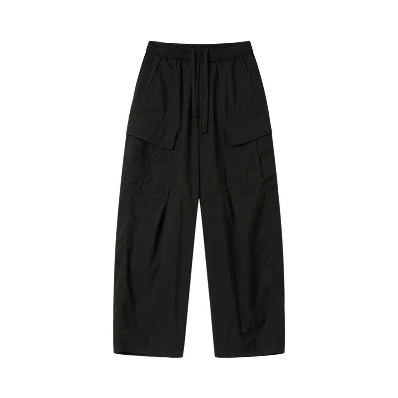 Damen Weite Cargo-Culotte mit elastischem Tunnelzugbund und aufgesetzten Klappentaschen Nord Taschen
