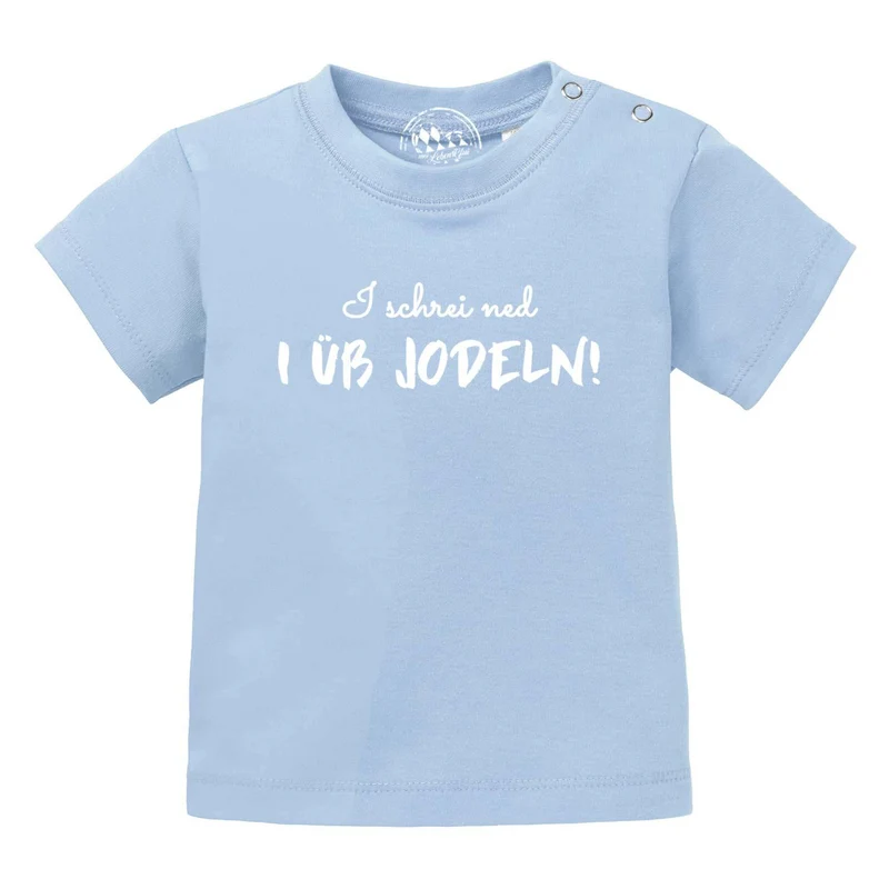 Baby T-Shirt "I üb jodeln"