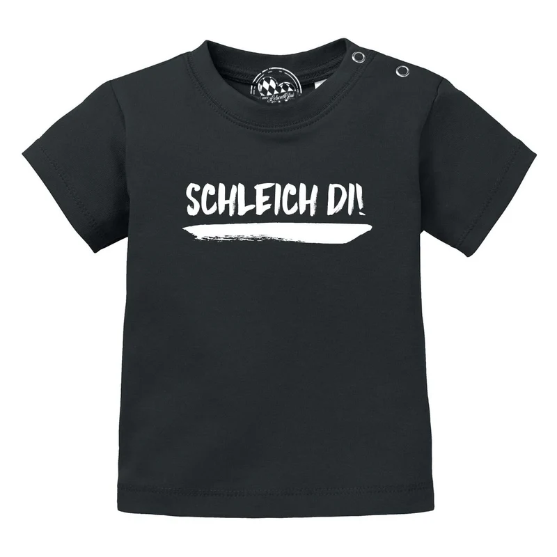 Baby T-Shirt "Schleich di!"